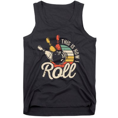 This Is How I Roll Retro Bowling Tank Top