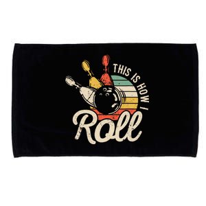 This Is How I Roll Retro Bowling Microfiber Hand Towel