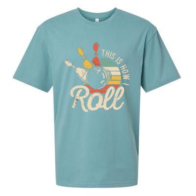 This Is How I Roll Retro Bowling Sueded Cloud Jersey T-Shirt