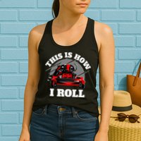 This Is How I Roll Zero Turn Riding Lawn Mower Image Womens Tank Top