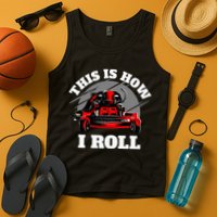 This Is How I Roll Zero Turn Riding Lawn Mower Image Tank Top