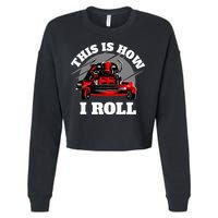 This Is How I Roll Zero Turn Riding Lawn Mower Image Cropped Pullover Crew