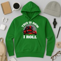 This Is How I Roll Zero Turn Riding Lawn Mower Image Hoodie