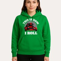 This Is How I Roll Zero Turn Riding Lawn Mower Image Hoodie