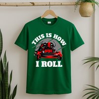 This Is How I Roll Zero Turn Riding Lawn Mower Image T-Shirt