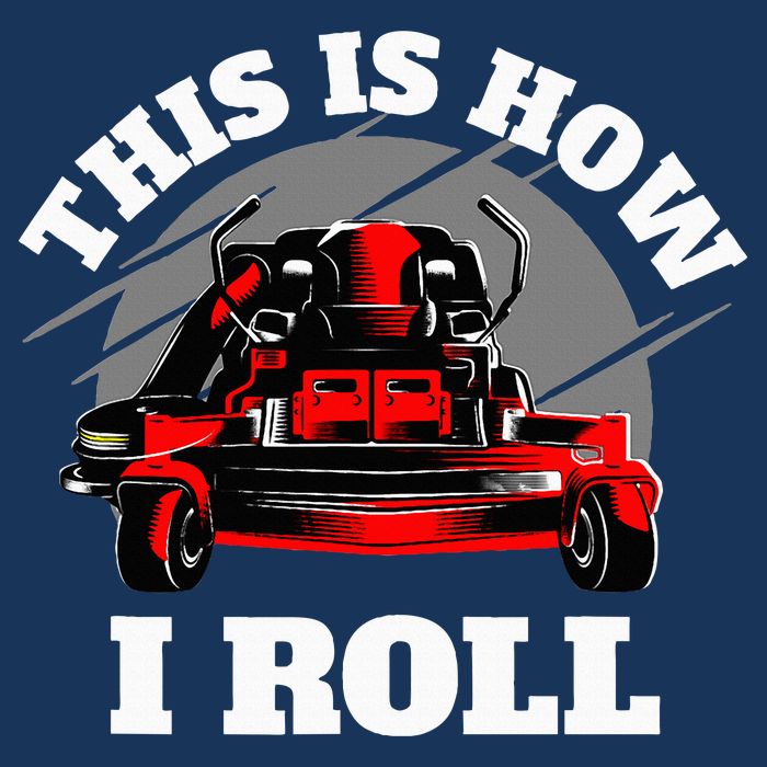 This Is How I Roll Zero Turn Riding Lawn Mower Image Infant Baby Jersey Bodysuit