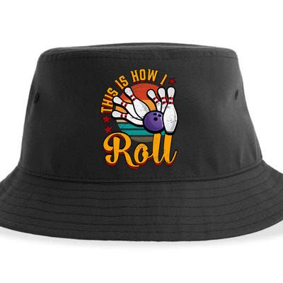 This Is How I Roll Bowling Sustainable Bucket Hat