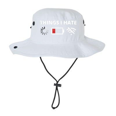 Things I Hate Programmer Outfit Gamer Fun Gift Funny Gift Legacy Cool Fit Booney Bucket Hat