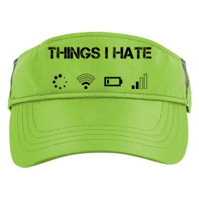 Things I Hate Great Gift Funny Programmer Computer Scientist Gamers Cute Gift Adult Drive Performance Visor