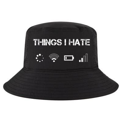 Things I Hate Great Gift Funny Programmer Computer Scientist Gamers Cute Gift Cool Comfort Performance Bucket Hat