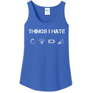 Things I Hate Great Gift Funny Programmer Computer Scientist Gamers Cute Gift Ladies Essential Tank