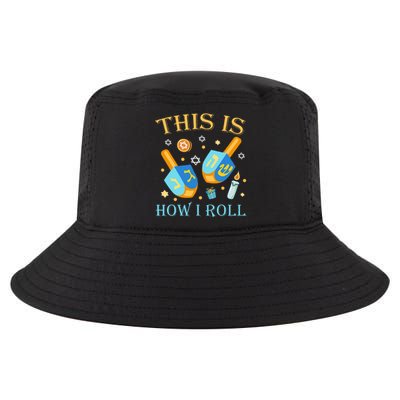 This Is How I Roll Hanukkah Dreidel Chanukah Jew Gift  Cool Comfort Performance Bucket Hat