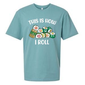 This Is How I Roll Kawaii Anime Funny Sushi Lover Great Gift Sueded Cloud Jersey T-Shirt