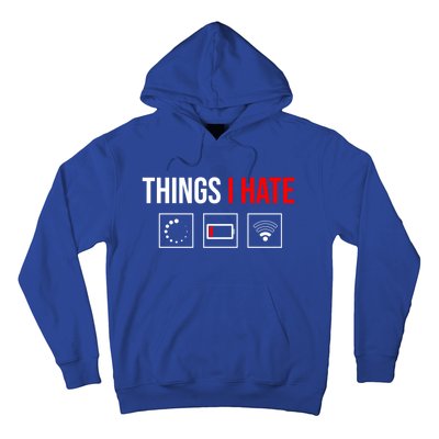 Things I Hate Programmer Outfit Gamer Fun Funny Gift Idea And Gaming Gift Hoodie