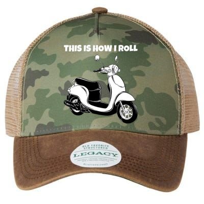 This Is How I Roll Scooter Legacy Tie Dye Trucker Hat