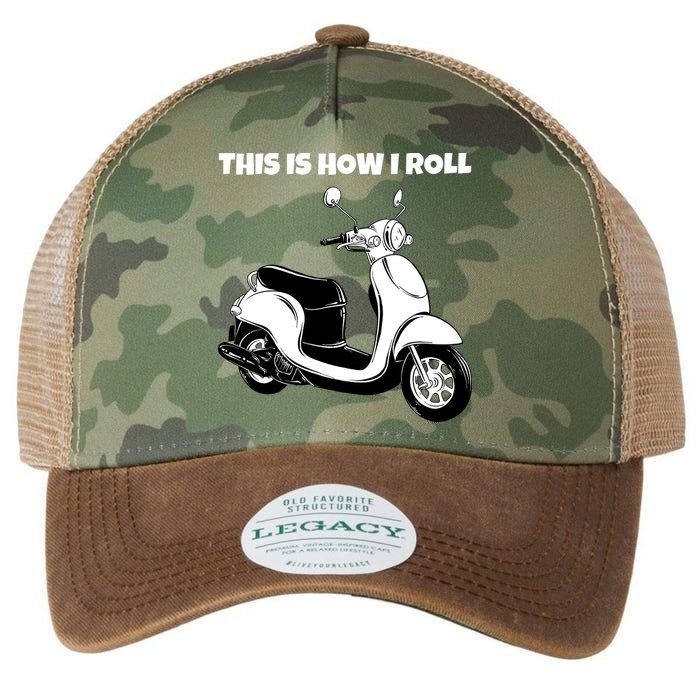 This Is How I Roll Scooter Legacy Tie Dye Trucker Hat