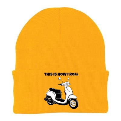 This Is How I Roll Scooter Knit Cap Winter Beanie