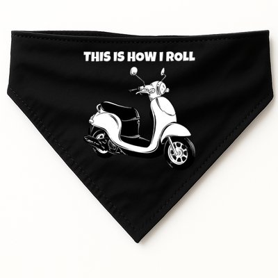This Is How I Roll Scooter USA-Made Doggie Bandana
