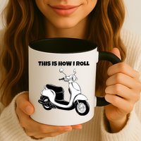This Is How I Roll Scooter Mug