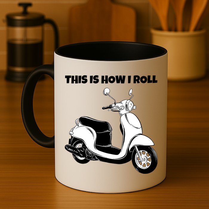 This Is How I Roll Scooter Mug