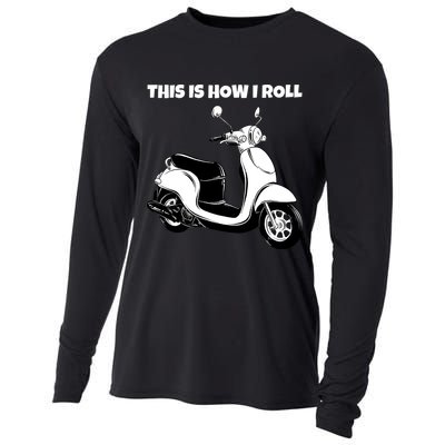 This Is How I Roll Scooter Cooling Performance Long Sleeve Crew