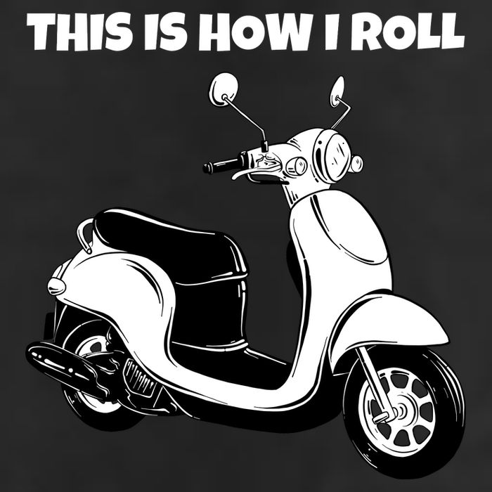 This Is How I Roll Scooter Trucker Hat