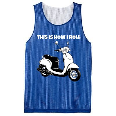 This Is How I Roll Scooter Mesh Reversible Basketball Jersey Tank