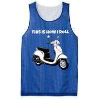 This Is How I Roll Scooter Mesh Reversible Basketball Jersey Tank