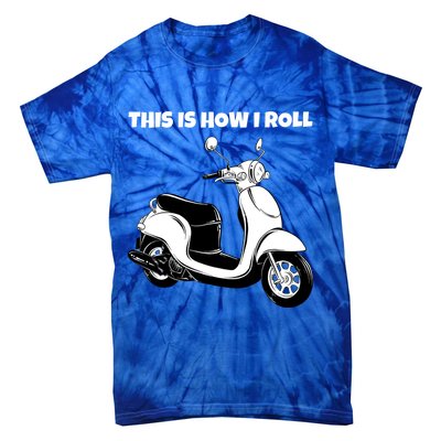 This Is How I Roll Scooter Tie-Dye T-Shirt
