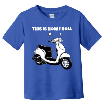 This Is How I Roll Scooter Toddler T-Shirt