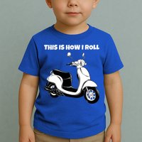 This Is How I Roll Scooter Toddler T-Shirt