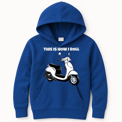 This Is How I Roll Scooter Kids Hoodie