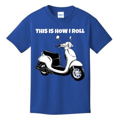 This Is How I Roll Scooter Kids T-Shirt