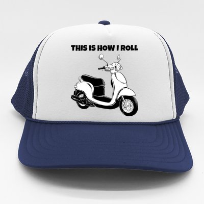 This Is How I Roll Scooter Trucker Hat