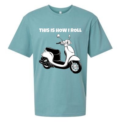 This Is How I Roll Scooter Sueded Cloud Jersey T-Shirt