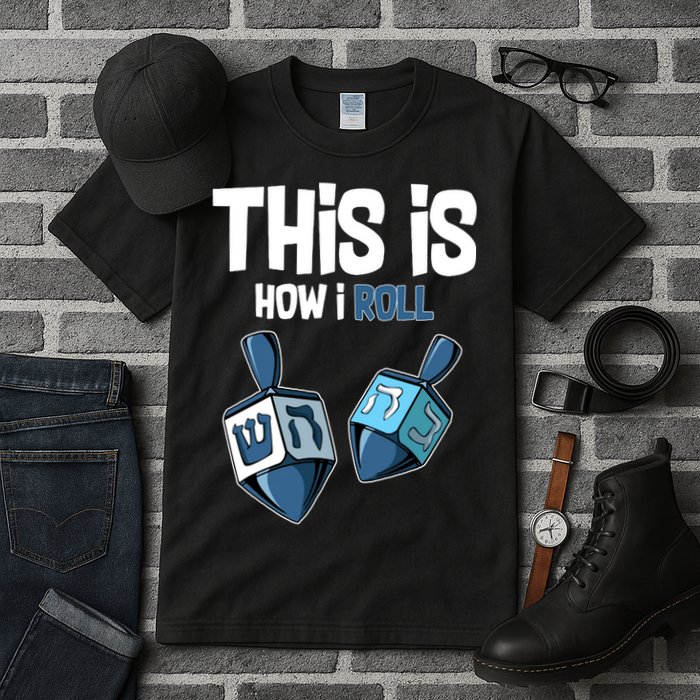 This Is How I Roll Draydel Trendl Hanukkah Tall T-Shirt