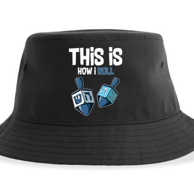 This Is How I Roll Draydel Trendl Hanukkah Sustainable Bucket Hat
