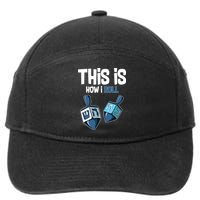 This Is How I Roll Draydel Trendl Hanukkah 7-Panel Snapback Hat