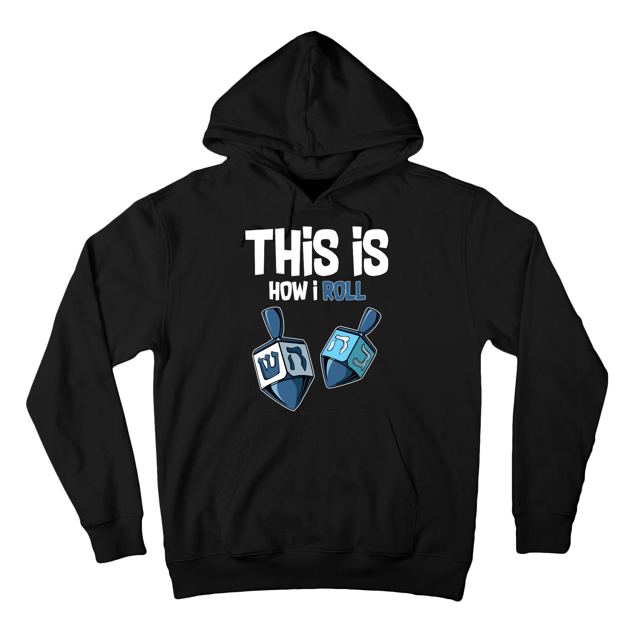 This Is How I Roll Draydel Trendl Hanukkah Tall Hoodie