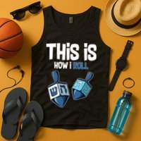 This Is How I Roll Draydel Trendl Hanukkah Tank Top