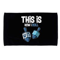 This Is How I Roll Draydel Trendl Hanukkah Microfiber Hand Towel