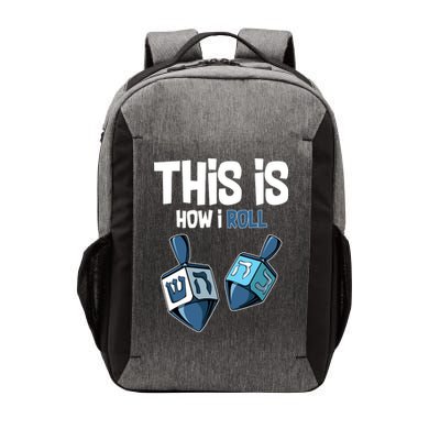 This Is How I Roll Draydel Trendl Hanukkah Vector Backpack