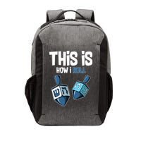 This Is How I Roll Draydel Trendl Hanukkah Vector Backpack