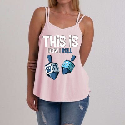 This Is How I Roll Draydel Trendl Hanukkah Women's Strappy Tank