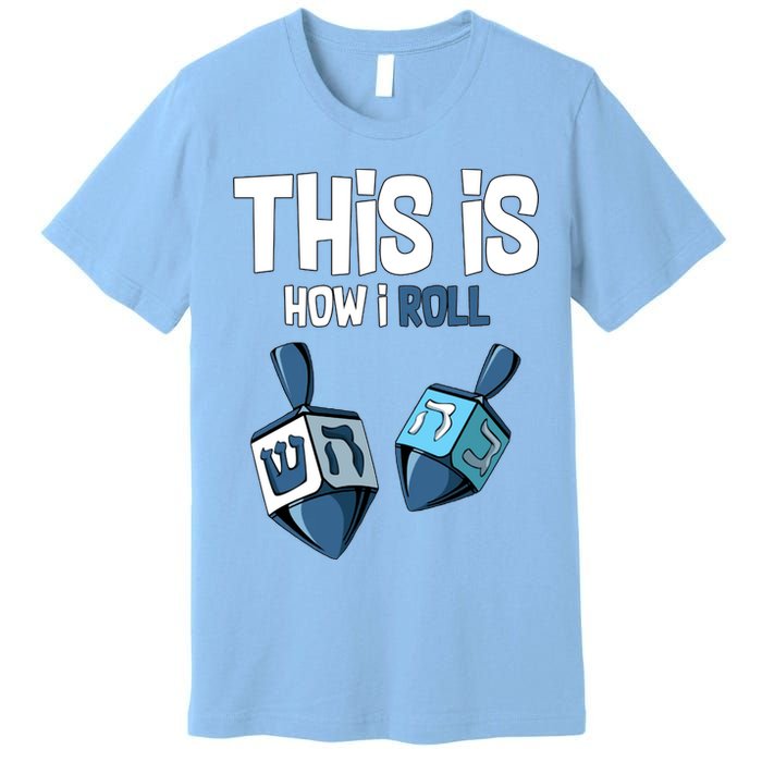 This Is How I Roll Draydel Trendl Hanukkah Premium T-Shirt