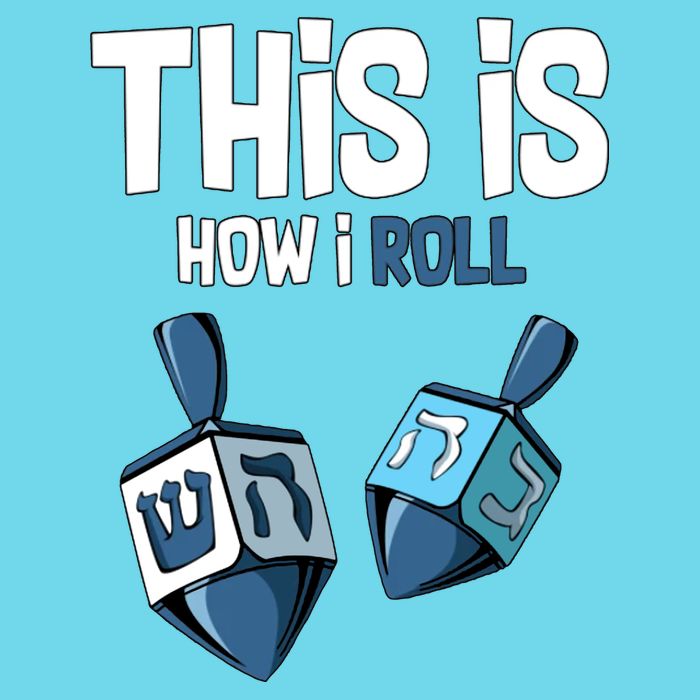 This Is How I Roll Draydel Trendl Hanukkah Premium T-Shirt