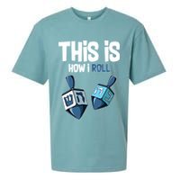 This Is How I Roll Draydel Trendl Hanukkah Sueded Cloud Jersey T-Shirt
