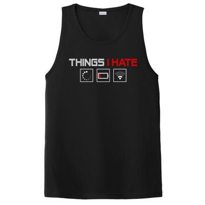 Things I Hate Programmer Outfit Gamer Fun Funny Gift Idea And Gaming Meaningful PosiCharge Competitor Tank