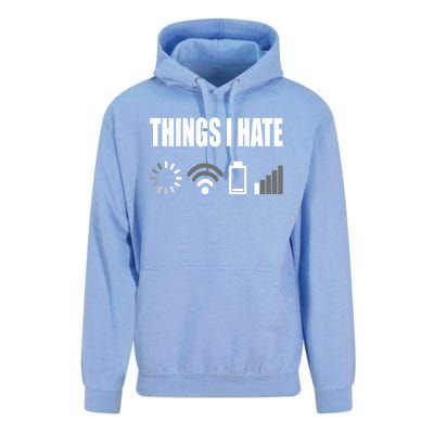 Things I Hate Programmer Outfit Gamer Funny Gift Idea Gift Unisex Surf Hoodie