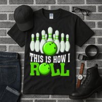 This Is How I Roll Bowling Team Bowler Tall T-Shirt